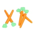 thumbnail image 2 of Sealing Clips Double Grooves Design Magnet Adsorption Simple Practical Carrot Appearance Bag Clips, 2 of 8