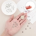 thumbnail image 3 of 1box 304 Stainless Steel Spacer Beads Rondelle Stainless Steel color 120pcs/box, 3 of 7