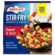 Birds Eye Stir-Fry Veggies & Sauce, Sweet & Sour, Frozen Vegetable, 15 oz