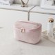 thumbnail image 5 of Bolsa de viaje portátil de terciopelo de pana para maquillaje y artículos de aseo, bolsas multiusos de gran apertura para un almacenamiento organizado. Cajas de almacenamiento, 5 of 9