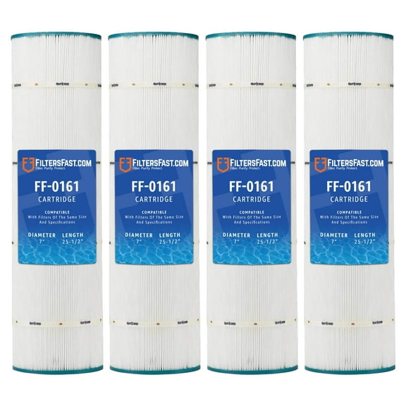 Filters Fast FF-0161 Compatible Replacement Pool Spa Filter, 4 Pack