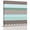 AquaMarine, variant on Wall Art Prints, Boho Blue Aqua Framed Canvas Prints for Bedroom Living Room Bathroom Office, Geometric Stripes Tribal Bohemia Retro Gallery Wrap Wall Art Poster for Gifts Home Decor 12"x12"