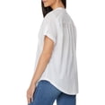 thumbnail image 2 of NYDJ Womens Sheer Short Sleeve Blouse, 2 of 2