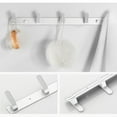 thumbnail image 6 of Aursykel Wall Mounted Coat Rack with 5 Heavy Duty Hooks Aluminum Alloy Metal Hook Rail for Coats Hats Towels Purses Robes Suit for Mudroom Bathroom Entryway No Rust Design, 6 of 8