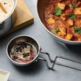 thumbnail image 6 of Tramontina Utsava 4-Inch Tri-Ply Clad Stainless Steel Tadka Pan with Long Handle, 6 of 7