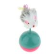 thumbnail image 1 of 2 Unidad Interactiva Gato Forma de Ratón Accesorios de Animales Doemsticos Resistente Duradero Salvador Gato vaso de juguete, 1 of 9