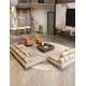 thumbnail image 5 of Italian light luxury leather sofa, American European living room inline pull buckle designer furniture combination set My Lux Decor Round, 5 of 9