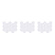 thumbnail image 3 of Monstrate Espejo Hexagonal adhesivo para pared DIY plástico acrílico decorativo superficie lisa autoadhesivo Multicolor paredes hoja plateada Plata 15 piezas 3Conjunto, 3 of 6