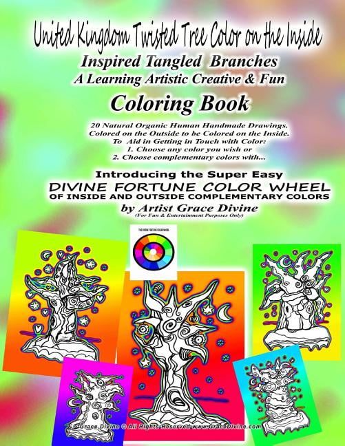Download UNITED KINGDOM Twisted Tree Color on the Inside Inspired Tangled Branches A Learning Artistic ...