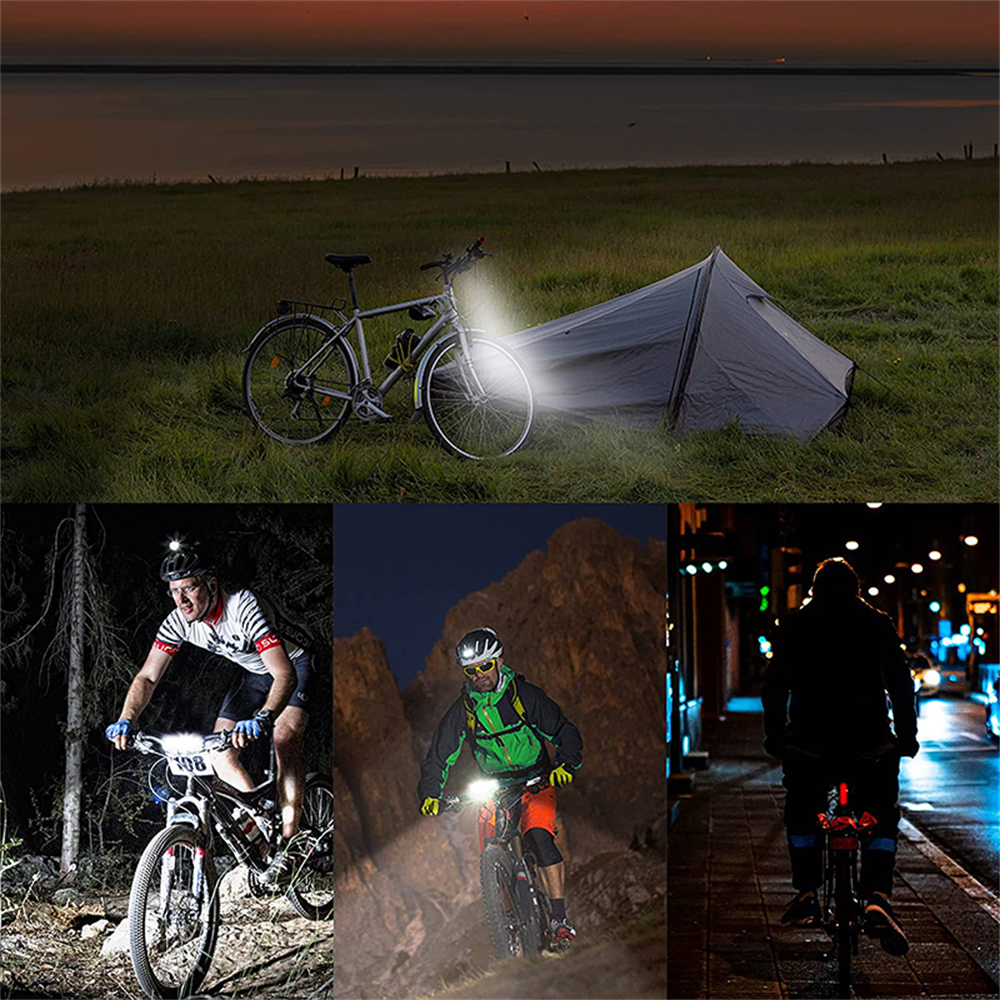 eYotto 1200LM USB Rechargeable Bike Light photo 2