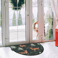 thumbnail image 2 of CURLYOOT Winter Forest Half Round Door Mat, Indoor Outdoor Entrance Rug, Cartoon Deer Semi Circular Area Rug, Non Slip Washable Absorbent Doormat, Laundry Room Rug 40'' x 63'', 2 of 7