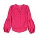 thumbnail image 1 of bar III Blusa de punto con mangas tipo blusón para mujer, rosa, XXL, 1 of 2