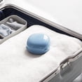 thumbnail image 3 of 2 Pcs Travel Soap Case, Plastic Soap Box Travel Soap Dish with Lid Container Soap Dish Portable Soap Holder Leakproof for Travel Hiking Family Shower Bathroom School Gym (blue), 3 of 4