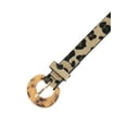 thumbnail image 2 of INSPIRE CHIC Womens Leopard Printed Belts, 0.7" Width Faux Fur Leather Retro Waistband for Jeans Pants Dresses 44.1x0.7"(LxW) Black Khaki, 2 of 6