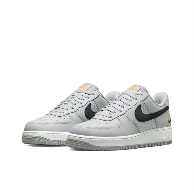 Zapatillas Air Force 1 '07 negras y carmesí para el día de San Valentín, de caña baja, clásicas, informales, para hombre y mujer, para deportes al aire libre