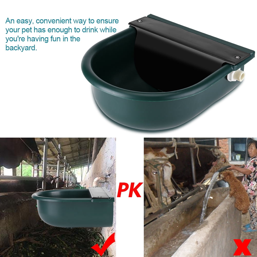 4L Automatic Water Feeder/Drinker Horse Cow Dog Drink Sheep Goat Auto Bowl 