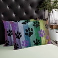 thumbnail image 4 of Animals Pow Throw Pillow Cover 20 x 30 Inch Decorative Pillow Cover Cartoon Colorful Wooden Grain Vintage Lumbar Pillowcase Seasonal Rectangle Cushion Case for Couch Sofa Bed Living Room, 4 of 7