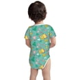thumbnail image 5 of Daiia Happy Summer Printed Unisex-Baby Short Sleeve Onesies Bodysuits Baby Climbing Clothes Soft and Comfortable Romper with Expandable Shoulder Design-12 Months, 5 of 8
