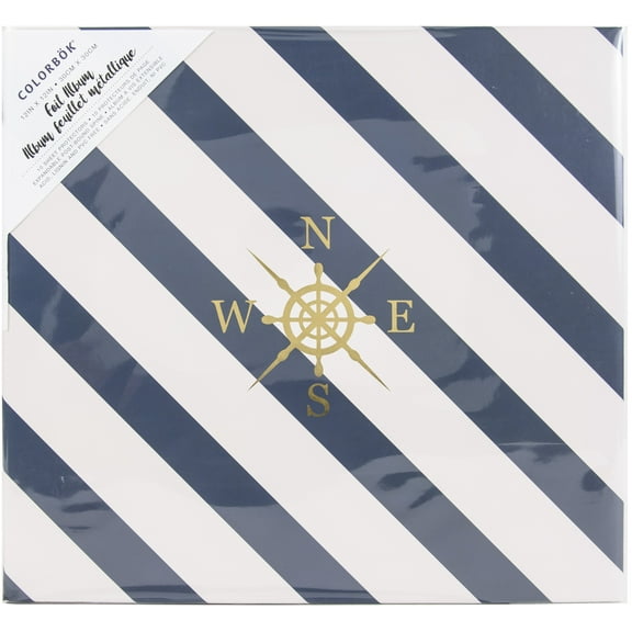 Colorbok Album 12"X12"-Nautical