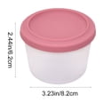 thumbnail image 3 of Silicone Pet Food Storage Container 8.2cm, Microwave and Freezer Safe Sealed Lid for Cat Wet Food, Airtight Mini Food Container for Fridge Storage, Reusable Food Grade Container for Pets, 3 of 6