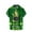 07 Green, variant on St Patricks Day Shirt Men, Mens Shirts Short Sleeve Funny, Men Saint Patrick Printed Turndown Collar Top Shirt Short Sleeved Lapel Tops Shirt