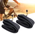 thumbnail image 1 of 2Pcs Inner Tube Replacement, Rubber Tire Tube with Bend Valve, for Road Bike Mountain Bike, 1 of 7