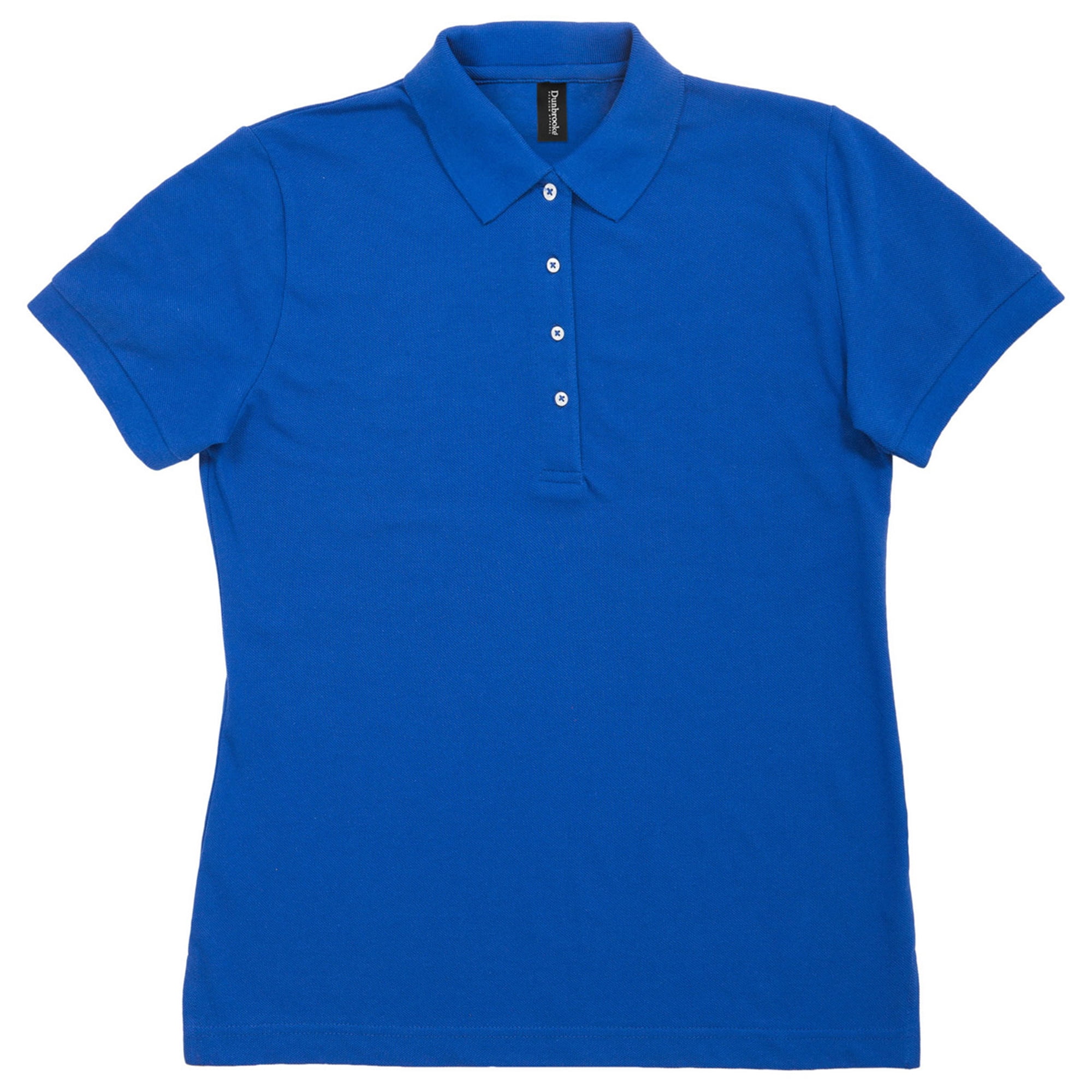 Dunbrooke Women's Contoured Collar Pique Polo Shirt - Walmart.com