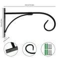 thumbnail image 6 of Pcapzz 2 Pack Hanging Plant Bracket For Plant Hangers Outdoor Plant Hooks Garden Iron Hook Decor, 6 of 6