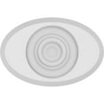 thumbnail image 2 of Ekena Millwork 5"W x 3 1/4"H x 3/4"P Standard Dalton Bullseye Rosette with Beveled Edge (2-Pack), 2 of 4