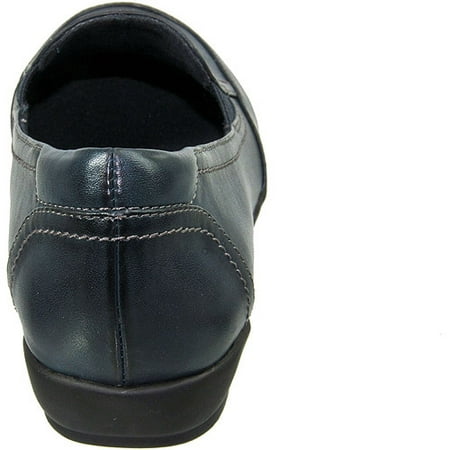 womens wide width casual slip on shoes