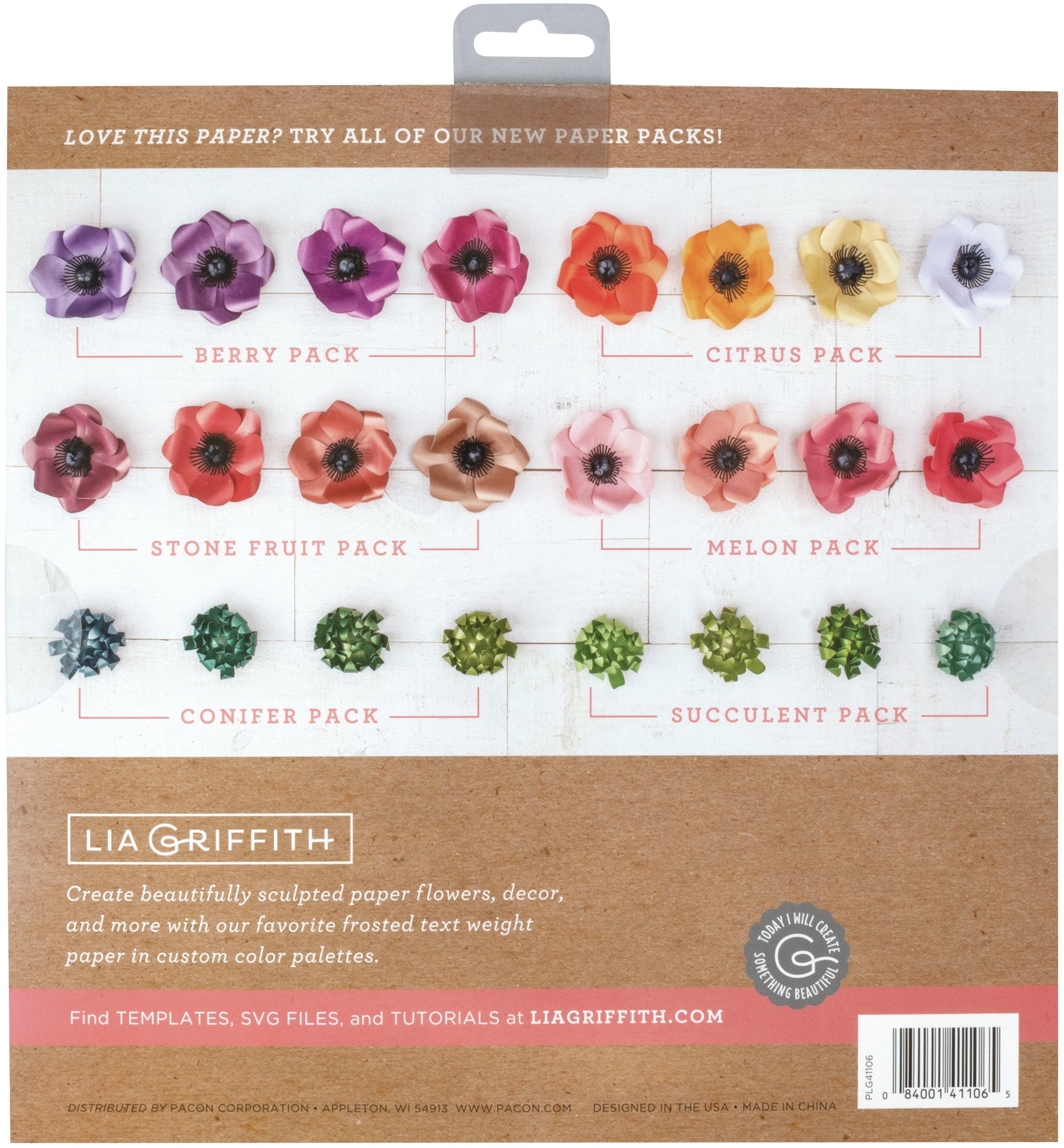 Frosted Craft Tissue Paper 12"X12" 20/Pkg-Conifer-Blues