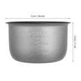 thumbnail image 3 of FENGGUIQU Non-Stick Rice Cooker Inner Pot Electric Cooker Replacement Accessory, 3 of 7
