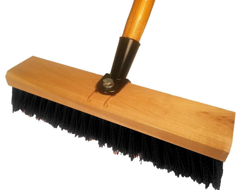 Simple Spaces 918AFOR Deck Scrub Brush with Handle
