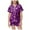 Dark Purple, variant on CAUYDY Toddler Halloween Pajamas Baby Girl Boy Funny Ghost Print Silk Pjs Sleepwear Nightwear Loungewear Pj Set(Z05-White,12-13 Y)