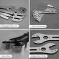 thumbnail image 6 of 3 PCS Universal Thin Hub Cone Wrench Set, Cr-V Steel + Ni-Cr Plating Super Hard Bicycle Wheel Hub Axle Nut Install Remover, 0.1in/2.5mm Ultra-thin 13-20mm Wrench Set for Home Bike Car Repair, 6 of 6