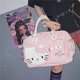 thumbnail image 1 of Kawaii Hellokitty Travel Bag Sanrio Japanese Sweetheart Babes Pu Super Large Capacity Satchel Student Handbag, 1 of 4
