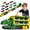 Green, variant on Dinosaur Transport Truck Toy with 12 Alloy Cars, 57-inch Transforming Race Track, Swallowing Action Car Carrier, Gift for Boys Ages 3-5 Toddlers