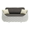 thumbnail image 2 of ZUO Coral Reef Loveseat Gray, 2 of 5