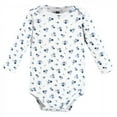 thumbnail image 5 of Hudson Baby Cotton Long-Sleeve Bodysuits, 3-Pack, Newborn- 24 Months, 5 of 5