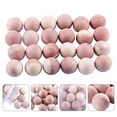 24Pcs Useful Cedar Wood Balls Natural Insect Repellent Balls Chocolate