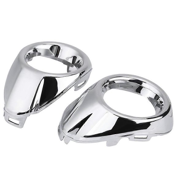 Pair of Front Bumper Fog Light Fog Lamp Bezel Cover Trim for Ford Focus 2012-2014