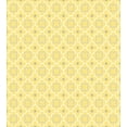 thumbnail image 3 of Ambesonne Quatrefoil Duvet Cover Set, Pattern with Moroccan, 2-Calking, Pale Yellow, 3 of 6