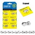 thumbnail image 5 of CHAXIN 6 Pairs Carbon Steel Quick Master Links for Mountain Road Bike 6/7/8/9/10/11/12S, 5 of 7