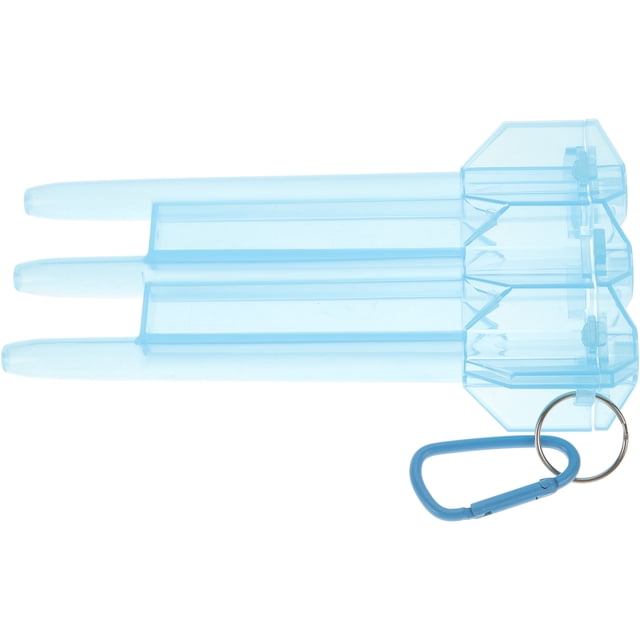 OULII 1Ensemble Étui Rectangulaire pour Fléchettes de Sport en Plastique Bleu