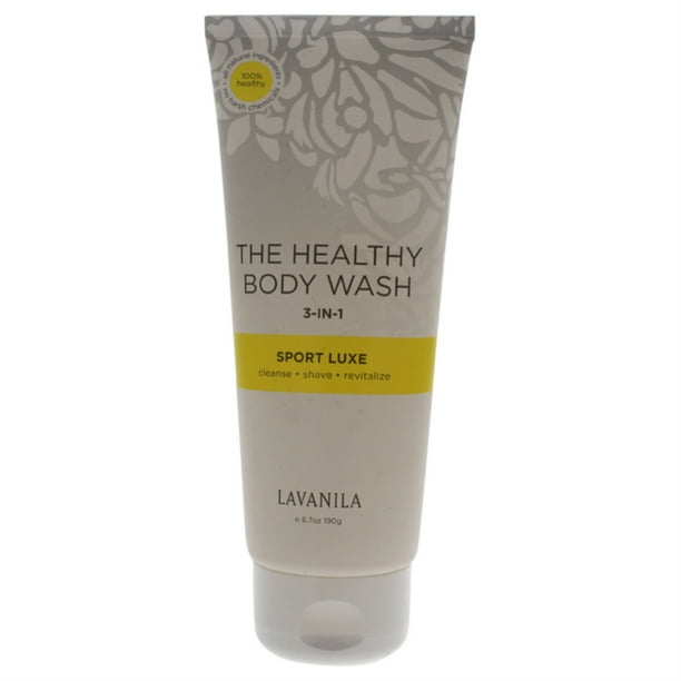 The Healthy Body Wash Sport Luxe 3in1 by Lavanila for Women 6.7 oz