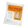 thumbnail image 5 of deevoka 2x100Pcs Tile Spacers Cross Tile Leveling System Spacer for Wall Floor Tiles, 5 of 9