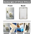 thumbnail image 5 of Zen Canvas Wall Art Spa Stones Picture Wall Decor Framed Meditation & Calm Painting Minimalist Prints Spiritual Room Living Room Bathroom Ready to Hang, 5 of 5