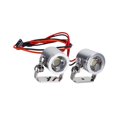 thumbnail image 4 of HILABEE 2 Pieces RC Car LED Lights Kit LED Spotlights for TRX4 Defender Modification Silver, 4 of 9