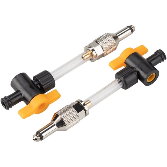 Jagwire Elite DOT Bleed Kit Pair of Universal Adapters with 1/4-Turn Valves