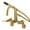 Brushed Brass, variant on Aqua Vintage AE8457DL Concord Wall Mount Clawfoot Tub Faucet, Brushed Brass